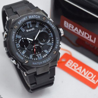 Pilot K Sport PLT127M Jam Tangan Pria Karet Hitam List Merah. Source · Brandli Dual
