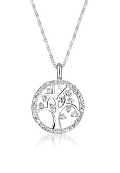 Elli Germany Elli Germany 925 Sterling Silver Kalung Tree of Life Silver
