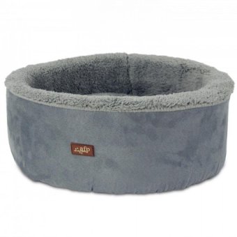 Curl&Cuddle bed-Grey Pet Bed for Cat / Dog Pet Toys
