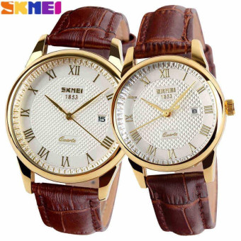 2016 New Women Dress Watches,Watches Men Luxury Brand Fashion& Casual Lover couple Multi-Color Leather strap Relogio Feminino - Intl