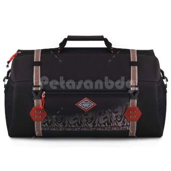 Gear Bag Excalibur Crossover Travel Bag – Duffle Bag – Tas Pakaian Multi Fungsi – Tas Jinjing dan Tas Selempang Authentic Edition – Black EC9