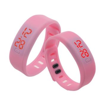 coconi Mens Womens Rubber LED Watch Date Sports Bracelet Digital Wrist Watch - intl