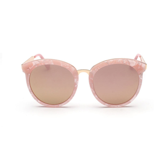 Women's Eyewear Sunglasses Women Retro Cat Eye Sun Glasses Pink Color Brand Design (Pink)
