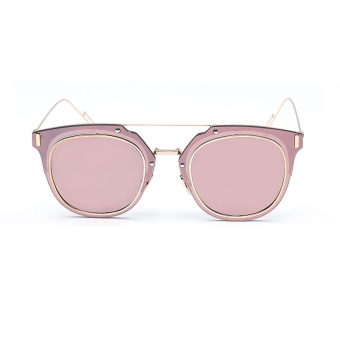 Sunglasses Women Retro Cat Eye Sun Glasses Pink Color Brand Design