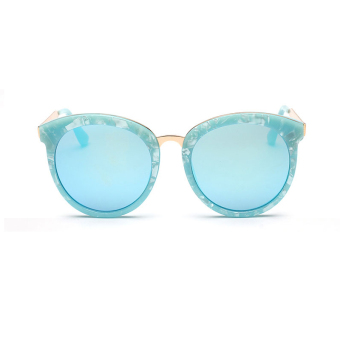 Women's Eyewear Sunglasses Women Retro Cat Eye Sun Glasses Blue Color Brand Design