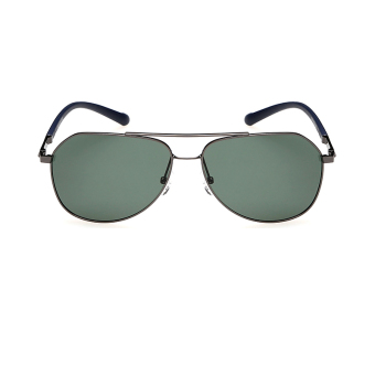 Mens Eyewear Sunglasses Men Aviator Sun Glasses Green Color Brand Design