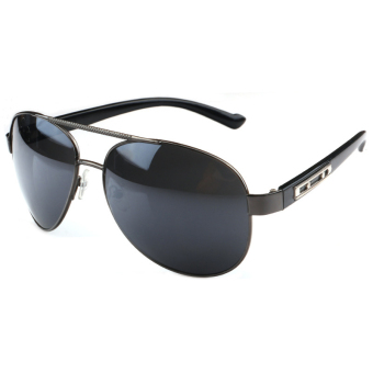 Men's Eyewear Sunglasses Men Aviator Sun Glasses Green Color Brand Design (Intl)