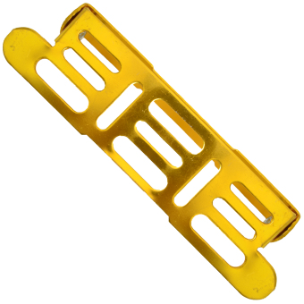 RajaMotor Aksesoris Motor Dudukan Plat Nomor Besi Tiang Almunium Universal- Gold