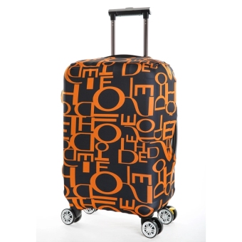 FLORA Stretchable Elasticy 18-20 inch Waterproof Travel Luggage Suitcase Protective Cover- Letter