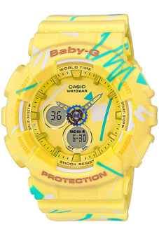 Casio Baby-G Women's Watch BA-120SC-9A Yellow