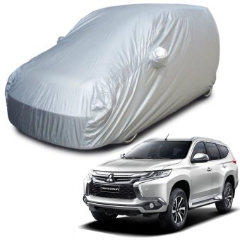 Custom Sarung Mobil Body Cover Penutup Mobil All New Pajero Sport Fit On Car