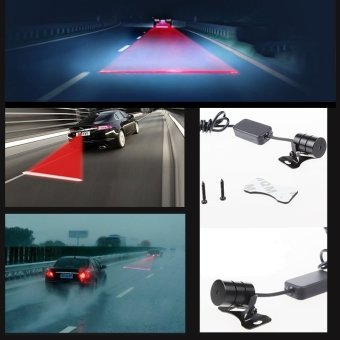 Kualitas tinggi dijual merah lampu kabut mobil Laser LED sinyal peringatan lampu belakang bohlam lampu untuk mobil new item (International)