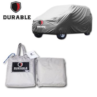 Daihatsu Zebra \"Durable Premium\" Wp Car Body Cover / Tutup Mobil / Selimut Mobil Grey