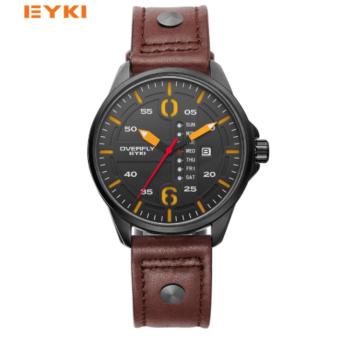 EYKI Military Quartz Men Sports Watches Unique Week Date Man Watches 2016 Brand Luxury Wristwatch Men's Watch - intl