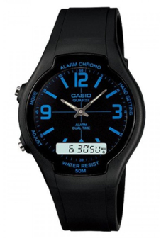 CASIO Unisex Casual Digital/Analogue Dual watch with urethane band 90H-2B - intl