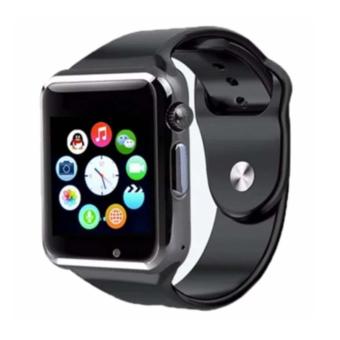 Mairu A1 - Bluetooth Smart Watch with Camera for Android and iOS - Hitam