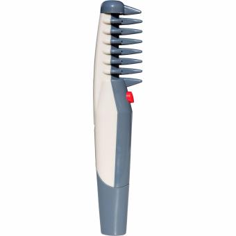 Tokuniku Knot Out Electric Pet Grooming Comb Sisir Grooming Electric - Putih/Abu-abu