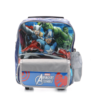 Marvel The Avengers Troly Backpack 1021 Biru