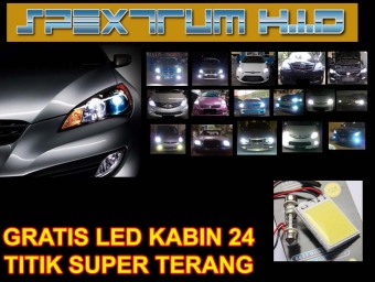 Spextrum Hid Full Ac 35W All New Altis Foglamp Cn-Light Bulbs