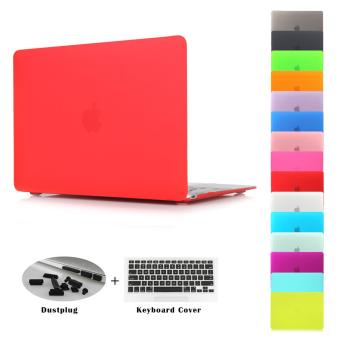 JUSHENG® Pro 13 Retina A1706/A1708 3in1 MacBook Matting Plastic Hard Case with keyboard cover + Dust Plug for Newest Macbook Pro 13 Inch with Retina Display No CD-ROM (A1706/A1708, Oct 2016) - intl