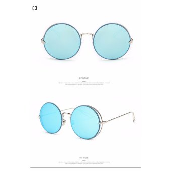 AAA quality HD polarized men women sunglasses 777 (blue frame blue lense) - intl