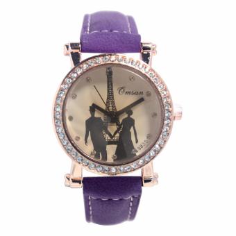 Generic - Jam tangan fashion wanita analog - FIN-407 - Purple