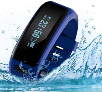 2Cool Smart Bracelets WaterProof IP68 Pedometer Swimming Bluetooth Bracelet with Heart Rate - intl