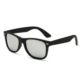 Polarized Coating Sunglass Sports Polaroid Sunglasses Man Brand Designer Sun Glasses Men UV400 Lens Points Oculos 2140 WD2140(Silver)