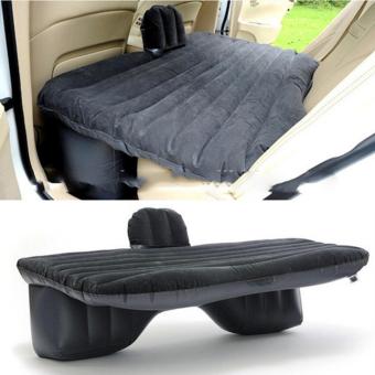 Universal Kasur Matras Angin Mobil untuk Travel Inflatable Smart Car Bed - Black