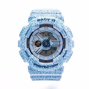 Casio Baby-G Denim Series Watch (Baby Blue) BA-110DC-2A3