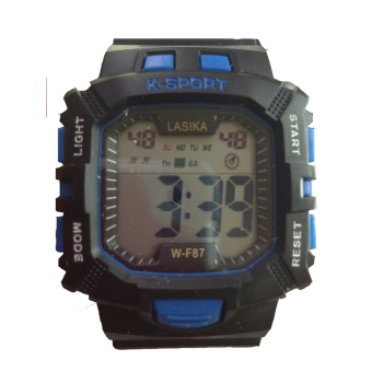 Lasika - Jam Tangan Anak Laki Laki - Digital - Wf 87 Biru