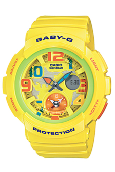 Casio Baby-G Yellow Resin Strap Watch BGA-190-9B - intl