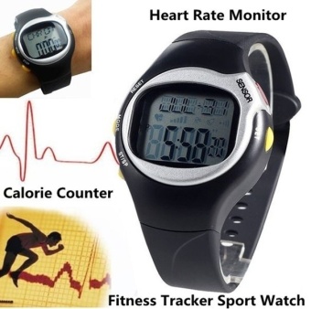 Pulse Heart Rate Monitor Wrist Watch Calories Counter Sports Fitness Exercise - intl