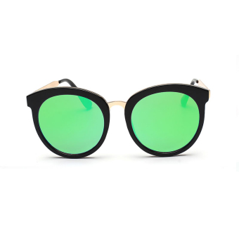 Women's Eyewear Sunglasses Women Retro Cat Eye Sun Glasses Green Color Brand Design