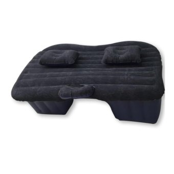Kasur Mobil Matras Angin Travel Inflatable Smart Car Bed - Black/Hitam