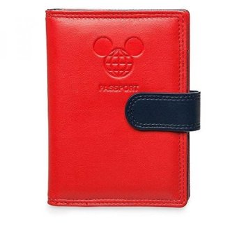 Disney Mickey Mouse Disney TAG Passport Holder - Red - Walt Disney World - intl