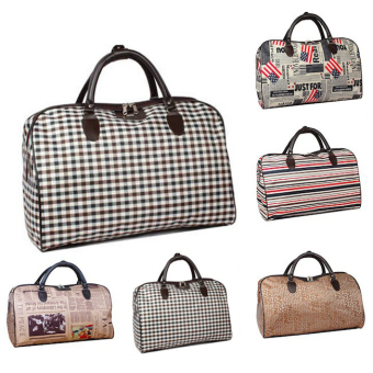 2016 Hot Sale Women Travel Bags Large Capacity Men Luggage Travel Duffle Bags Travel Handbags For Male For Trip Waterproof B016 - intl
