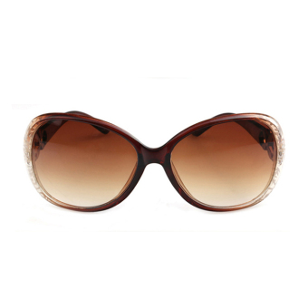 Women's Eyewear Sunglasses Women Butterfly Sun Glasses Brown Color Brand Design
