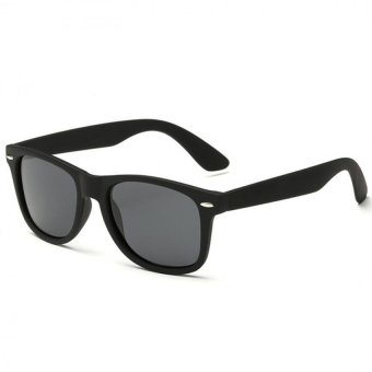 Polarized Coating Sunglass Sports Polaroid Sunglasses Man Brand Designer Sun Glasses Men UV400 Lens Points Oculos 2140 WD2140-01 (Black)