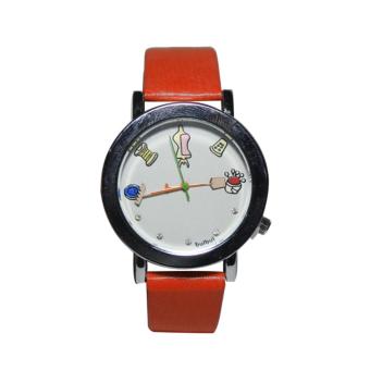 Generic - jam tangan fashion wanita - FIN 06 - Red