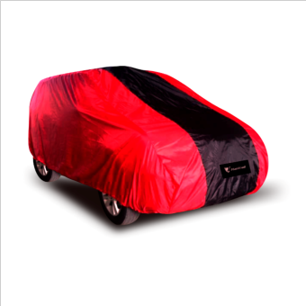 Mantroll Cover Mobil Agya dan Ayla - Merah Kombinasi Hitam