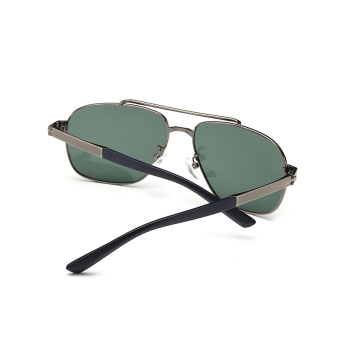 Sunglasses Polarized Men Mirror Shield Sun Glasses Green Color Brand Design (Intl)