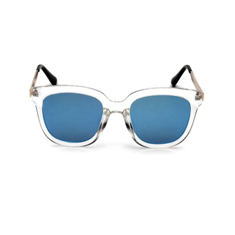 Womens Eyewear Sunglasses Women Cat Eye Sun Glasses Blue Color Brand Design