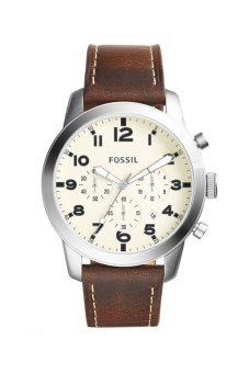 everydays_collection - Fossil Pilot Chronograph FS5146 Silver - Jam tangan Pria