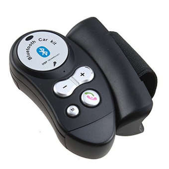 Portable Handsfree Steering Wheel Bluetooth Phone Car Kit - BT002 - Black
