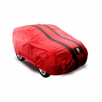 Mantroll Cover Mobil Ertiga - Merah Kombinasi Hitam