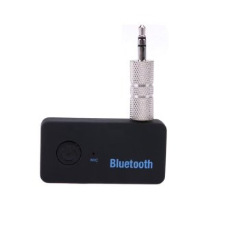 Universal 3.5mm Bluetooth 3.0 Handsfree Car Audio Music Receiver - intl