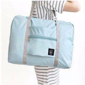 Weekeight Folding Carry Bag - Tas Multifungsi Lipat Biru Muda