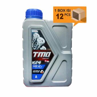 Toyota Motor Oil Synthetic TMO 10W-40 API SN - Oli Mobil Mesin Bensin 1 Dus (12 botol x @ 1 Liter)