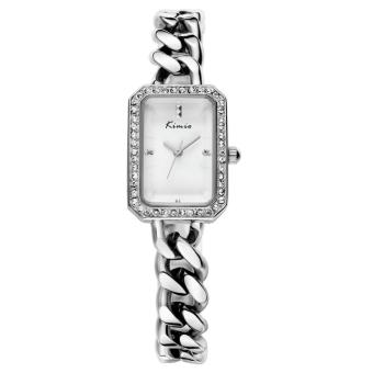 yooyvso KIMIO fashion casual fashion trends hot new watch quartz watch female fashion female form 6029S (white)